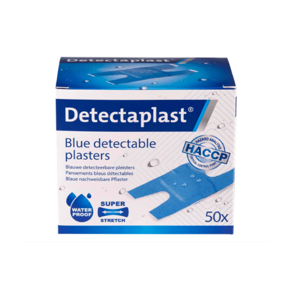 Blue plasters Waterproof & Superstretch 6,8 x 3,8 cm